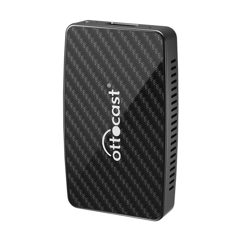 Adaptador CarPlay/Android Ottocast CA400-S – 4 en 1: CarPlay y Android Auto inalámbricos, Apple CarPlay y Android Auto con cable, negro