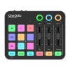 Mezclador de audio y tarjeta de sonido USB OneOdio Solocaster – interfaz de sobremesa compacta para streaming y grabación