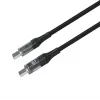 Fixed | Cable USB-C/USB-C con pantalla, compatible con PD, 2m, USB 2.0, 100W | FIXDD-CC2-BK