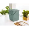 ROTHO Verde - Cubo de reciclaje - 9l