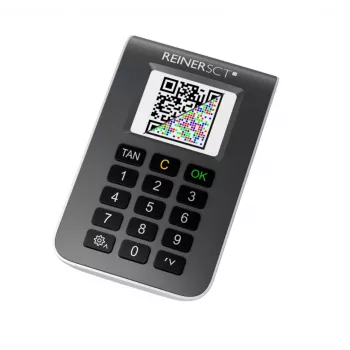 ReinerSCT tanJack photo QR - generador de TAN - antracita