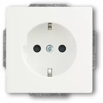 Enchufe Busch-Jaeger 20 EUCKS-884 CEE 7/3 2P+E 250 V 16 A blanco