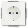 Enchufe Busch-Jaeger 20 EUCKS-884 CEE 7/3 2P+E 250 V 16 A blanco