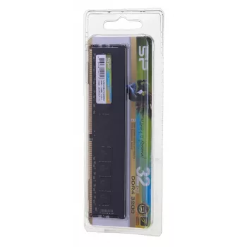 SILICON POWER DDR4 UDIMM memoria RAM 3200 MHz CL22 32 GB (SP032GBLFU320X02) negro