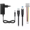 Adaptador externo HDD/SSD WENTRONIC USB 3.0 — Goobay 72013 (compatible con IDE/SATA)