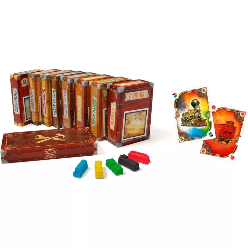 Aventureros al Tren Legacy: Leyendas del Oeste, juego de mesa