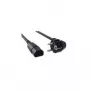 Cable de alimentación Bachmann 356.172 negro 0,5 m conector hembra C13