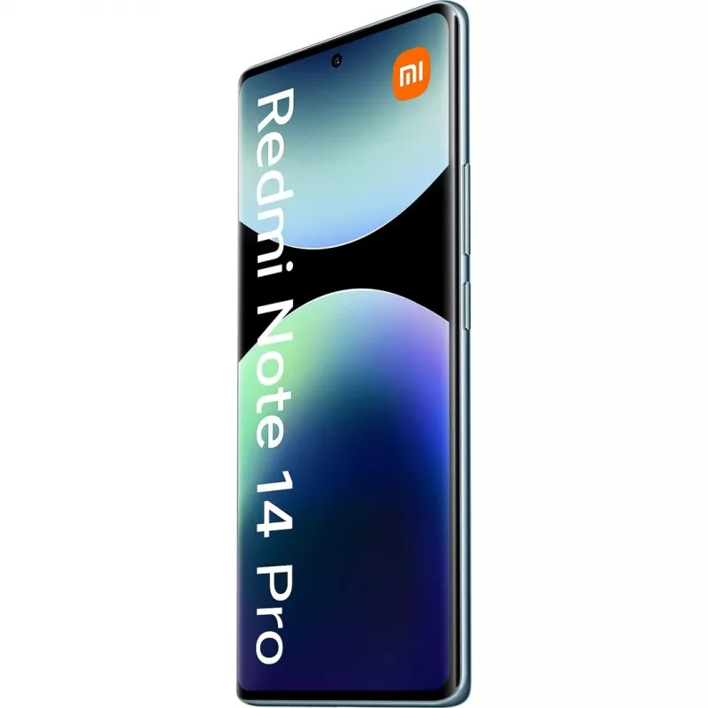 Xiaomi Redmi Note 14 Pro 4G teléfono inteligente 8 GB RAM 256 GB, 6,67" AMOLED, 200 MP, 5500 mAh, Dual SIM híbrida, Android 14, azul océano
