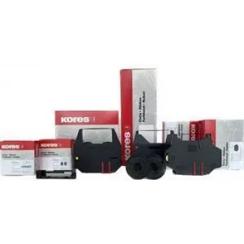 Kores G051NYS cinta entintada, grupo 51, para Canon/Olympia, nailon, negro, 13 mm x 6 m