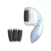 Pulidor de uñas eléctrico Medisana CR 870 – 3 accesorios, azul/blanco