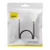 Cable de red Baseus Ethernet RJ45, 10Gbps, 1 m (negro)