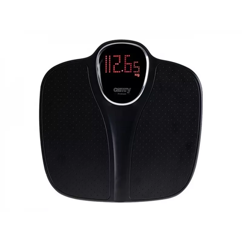 Báscula de baño Camry CR 8171b – capacidad máxima 180 kg, precisión 50 g, medición de IMC, negra