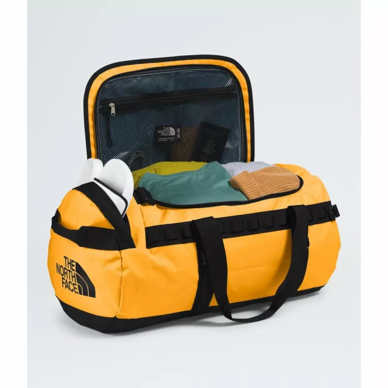 Bolsa de viaje The North Face NF0A52SA 71 L nailon, poliéster negro, amarillo