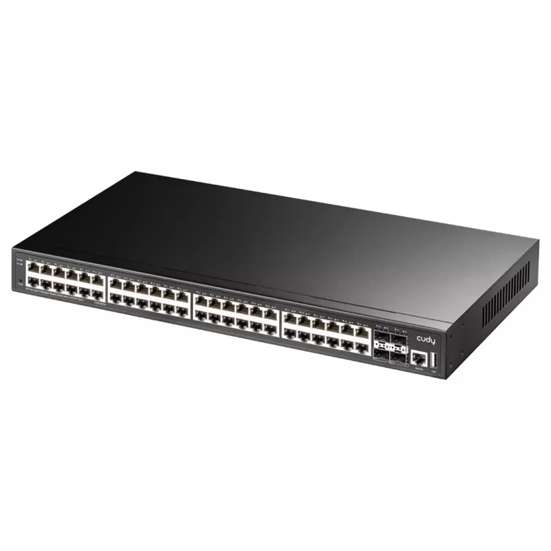 Switch gestionado Cudy GS5048S4 L3 Gigabit Ethernet 48 puertos 4 SFP+