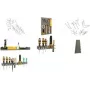 Set de ganchos allit StorePlus Flex M 40,60 cm 16
