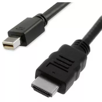 Adaptador de cable de vídeo ITB RO11.99.5790 1 m Mini DisplayPort a HDMI negro
