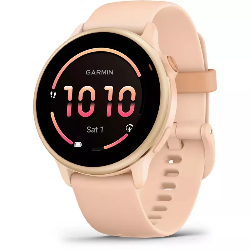 Garmin vívoactive 6 3,05 cm (1,2) AMOLED 42 mm Digital 390 x 390 píxeles Pantalla táctil Rosa Wi-Fi GPS (satélite)