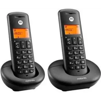 Motorola E202 Duo teléfono DECT negro