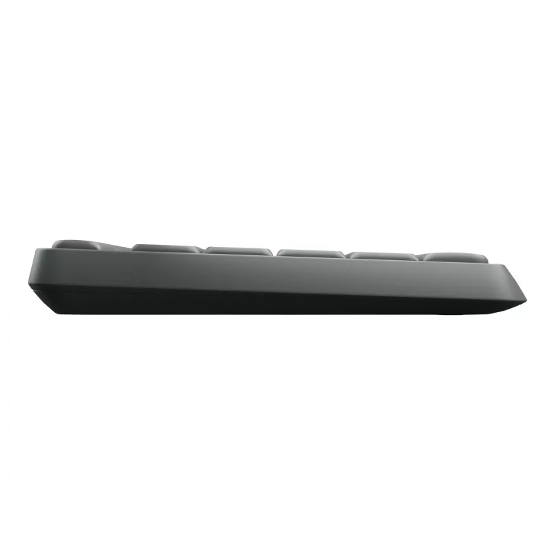 Logitech MK235 Conjunto inalámbrico de teclado y ratón Tamaño completo Gris