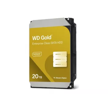 WD Gold WD203KRYZ - disco duro - Enterprise - 20TB - interno - 3,5 (8,9 cm) - SATA 6Gb/s - 7200 rpm - búfer: 512MB (WD203KRYZ)