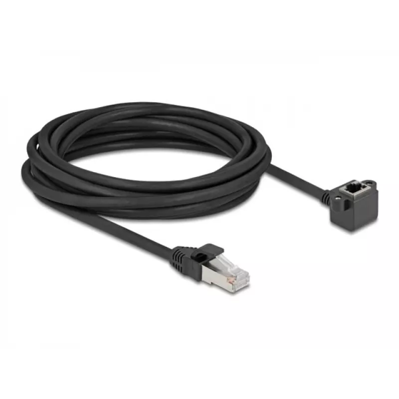 Cable de red DeLOCK 81159 RJ-45 Cat6 5 m negro