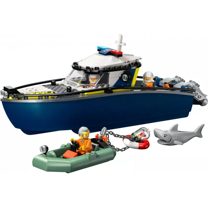 LEGO CITY 60456 Persecución en lancha de la policía
