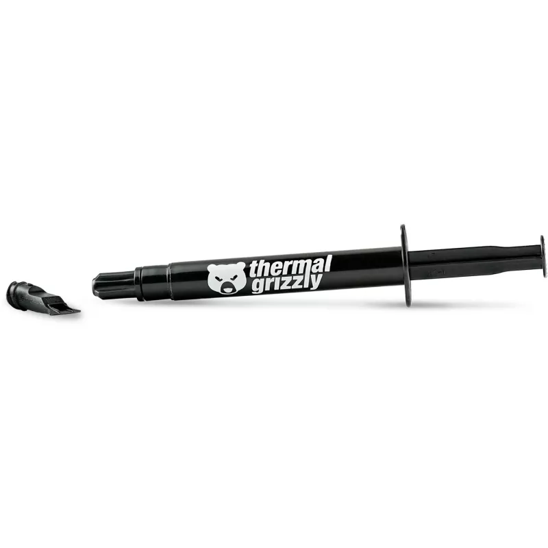 Thermal Grizzly | Pasta térmica Aeronaut 1,5 ml/3,8 g | Conductividad térmica: 8,5 W/mK; Resistencia térmica: 0,0129 K/W; Conductividad eléctrica*: 0