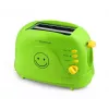 Tostadora eléctrica de mesa ESPERANZA EKT003, 2 rebanadas, 750 W, 7 niveles de tostado, función de descongelación, bandeja recogemigas extraíble, verde