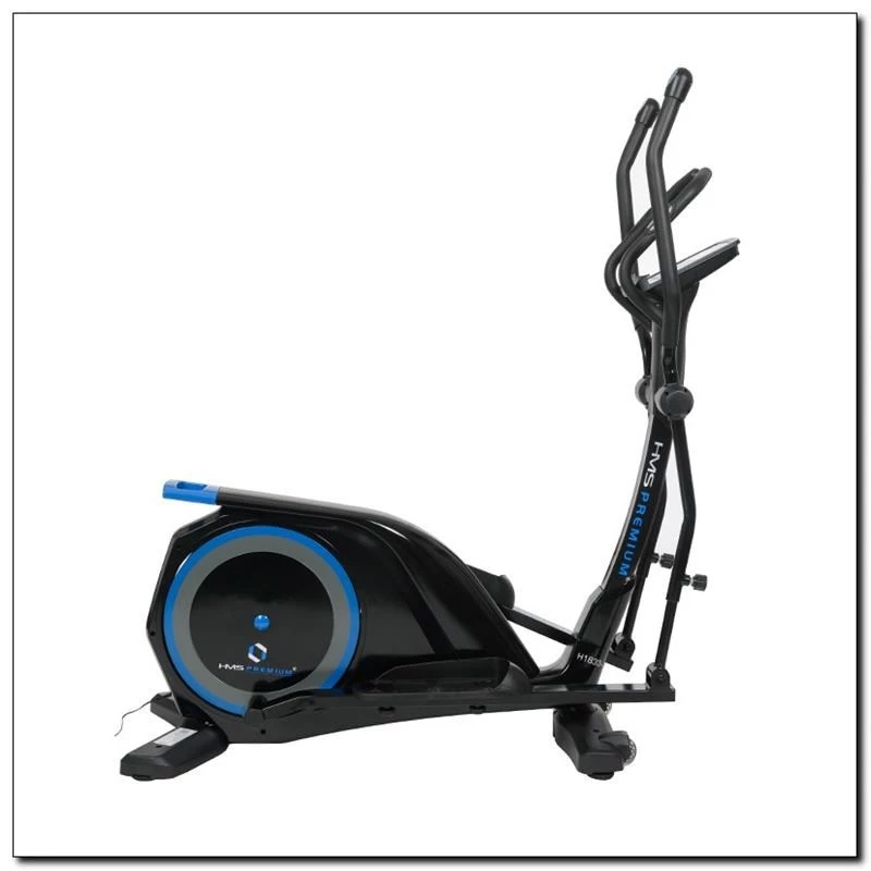 Elíptica electromagnética HMS Fitness H1833-i negra, azul