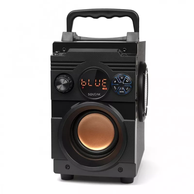 Squeak Bassblaster Altavoz Bluetooth 5.1, radio FM, reproductor MP3 SQ1001