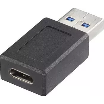 Renkforce USB 2.0 adaptador [1x USB 3.2 Gen 2 conector macho A (USB 3.1) - 1x USB-C™ conector hembra] (RF-4538932)