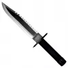 Cinema Classic Rambo I CC-H1 cuchillo grande con funda de cuero, 360 mm, negro