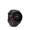 Garmin fenix 8 AMOLED Sapphire 43 mm reloj inteligente GPS, pantalla táctil de 3,3 cm (1,3") 416 x 416, Wi-Fi, titanio Carbon Grey DLC, correa de silicona Black/Pebble Grey, negro
