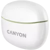 Auriculares in-ear CANYON TWS-5, verde Bluetooth 5.3, control táctil, entrada de carga: USB-C