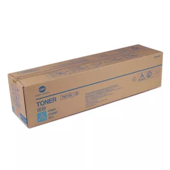 Tóner KonicaMinolta TN-713 TN713 cian