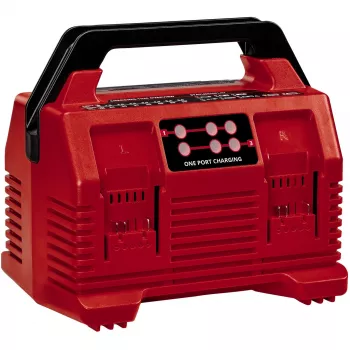 Cargador universal EINHELL Power X-Quattrocharger 4A - Power X-Change para 4 baterías (indicador LED de estado | carga en paralelo | carga rápida | gestión de carga | Re