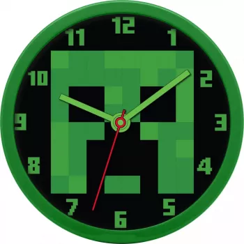 Reloj de pared Minecraft 25 cm