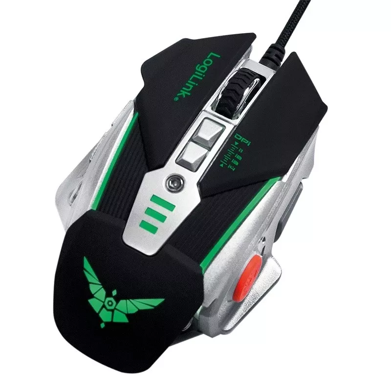 Ratón gaming USB con pesos adicionales