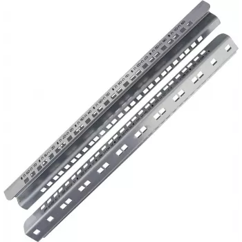 Set de guías de montaje para rack LOGON RAX405 acero inoxidable 48,3 cm