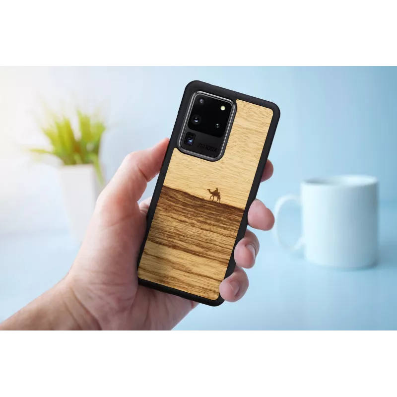 Funda para móvil man and wood Galaxy S20 Ultra terra negra