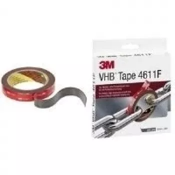 Cinta adhesiva 3M 4941193 gris 3m 19mm 1,1mm