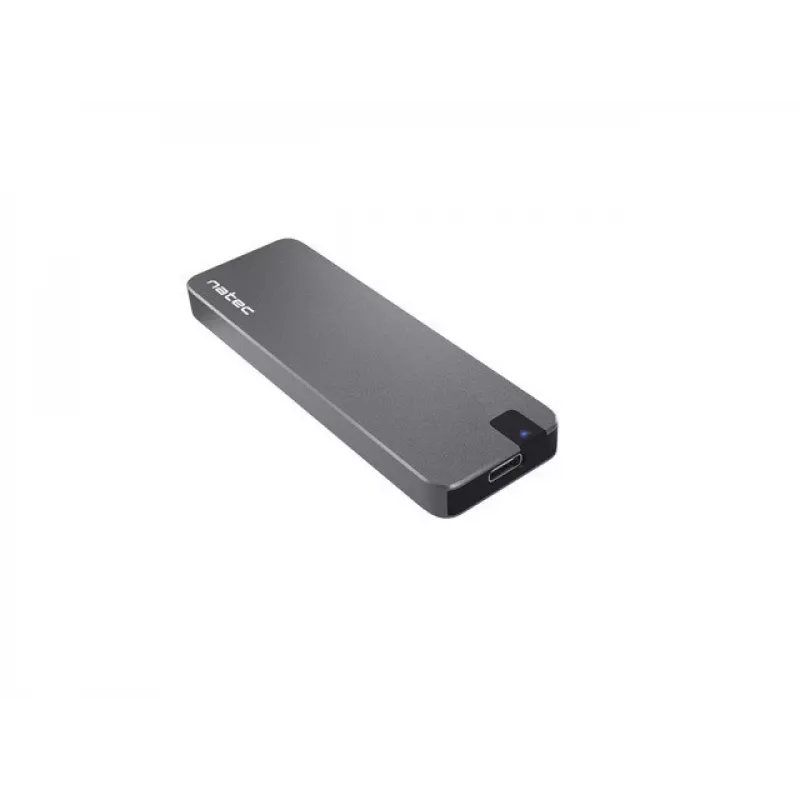 Natec Rhino NKZ-1953 carcasa para SSD M.2 NVMe, USB-C 3.2 Gen 2 10 Gbps, M.2 2230/2242/2260/2280, hasta 2 TB, aluminio