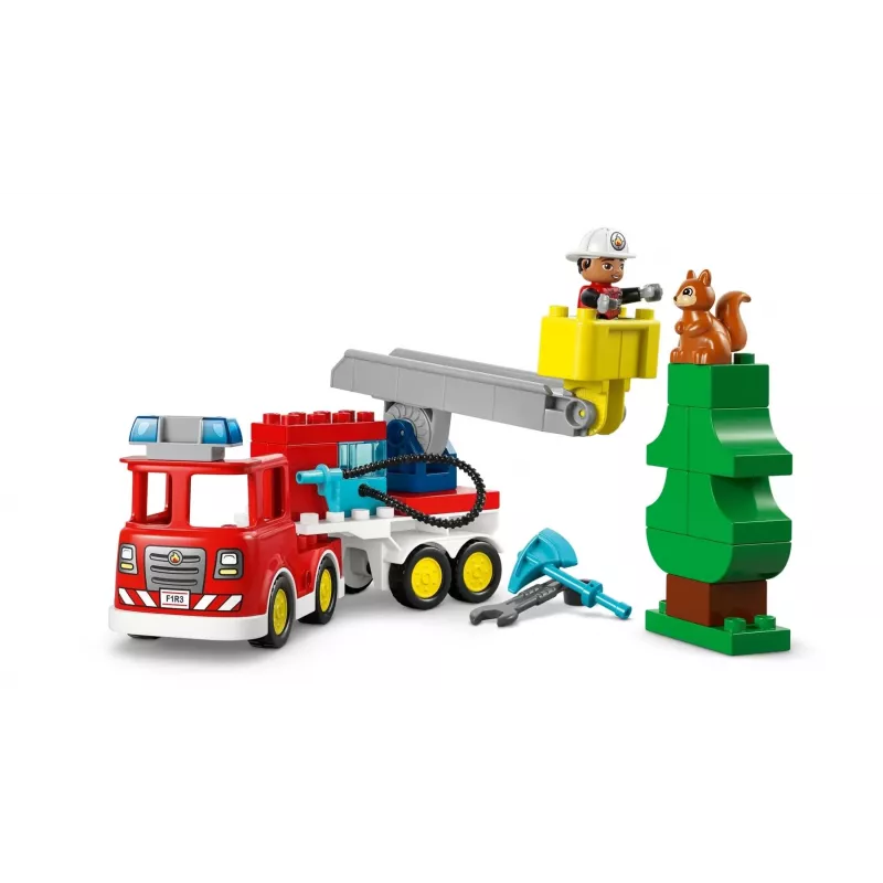 LEGO DUPLO 10473 Camión de bomberos con manguera y bombero