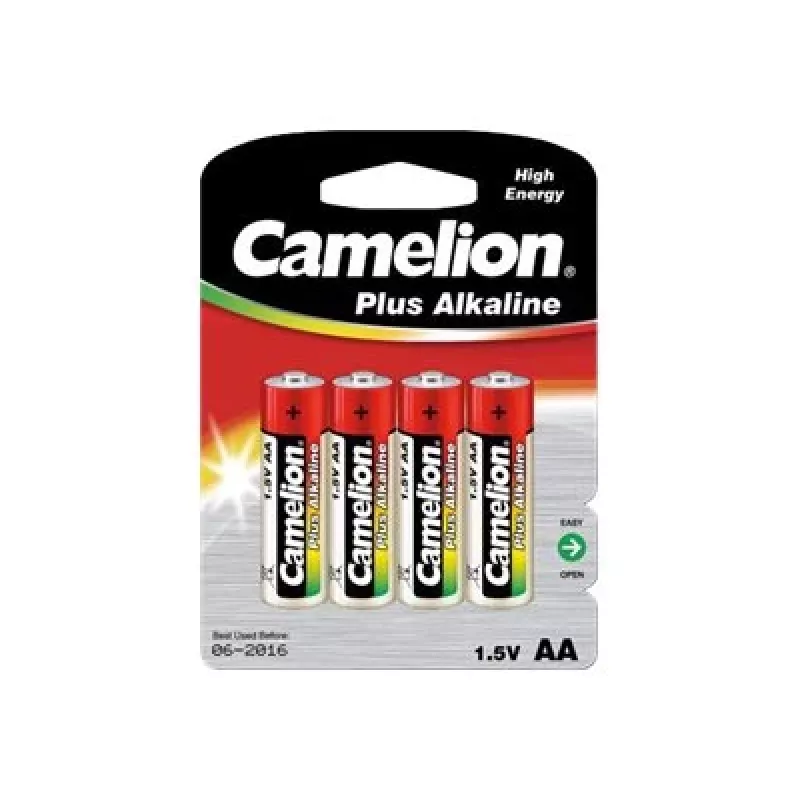 Pila desechable Camelion LR6-BP4 AA alcalina