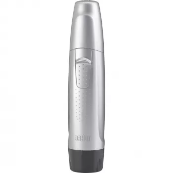 Braun Exact Series EN 10 Recortador de precisión, Negro, Plata