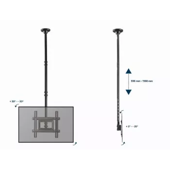 Gembird CM-70 pc(s)-01 soporte de TV 177,8 cm (70