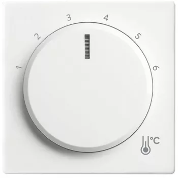 Busch-Jaeger 1794 R-84 placa embellecedora para soporte y caja de sensor blanco (2CKA001710A4201)