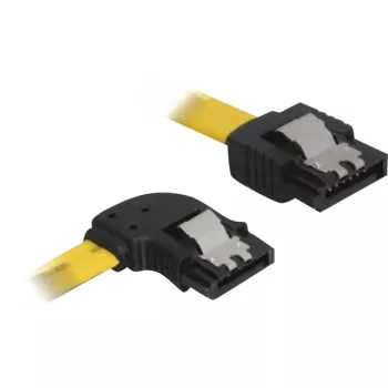 Cable DeLOCK SATA - Cable Serial ATA - Serial ATA 150/300 - Serial ATA, 7 pines - Serial ATA, 7 pines - 30 cm - conector acodado a la izquierda, 90 grados