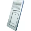 AGFEO DoorSpeak 1, Con cable, IP33, Aluminio, Aluminio, Pared, 115 mm