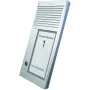 AGFEO DoorSpeak 1, Con cable, IP33, Aluminio, Aluminio, Pared, 115 mm